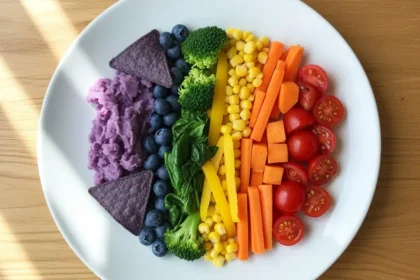 L’assiette Arc-en-ciel : Révélez le Plaisir des Couleurs dans Votre Alimentation