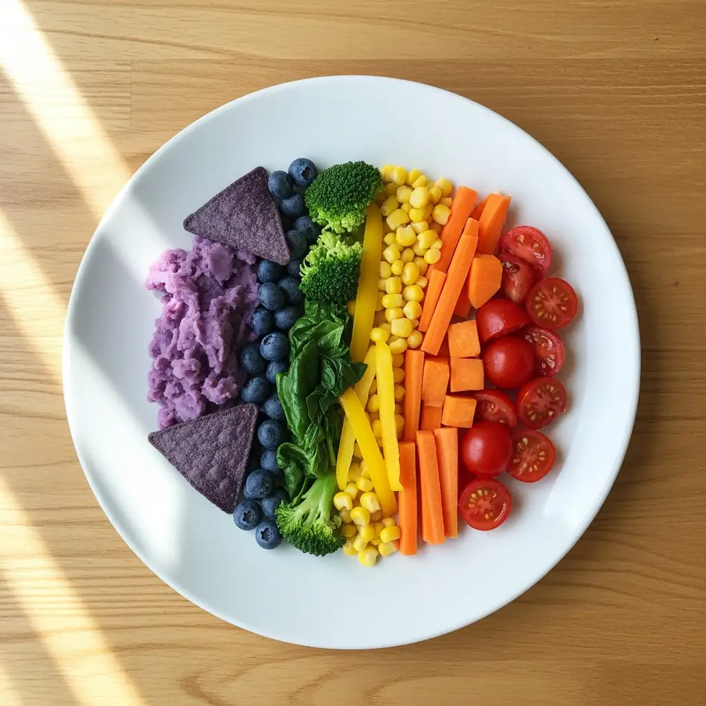 L’assiette Arc-en-ciel : Révélez le Plaisir des Couleurs dans Votre Alimentation