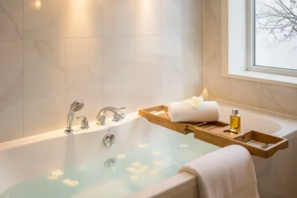 Le secret des hôtels pour une salle de bain éclatante, même en hiver