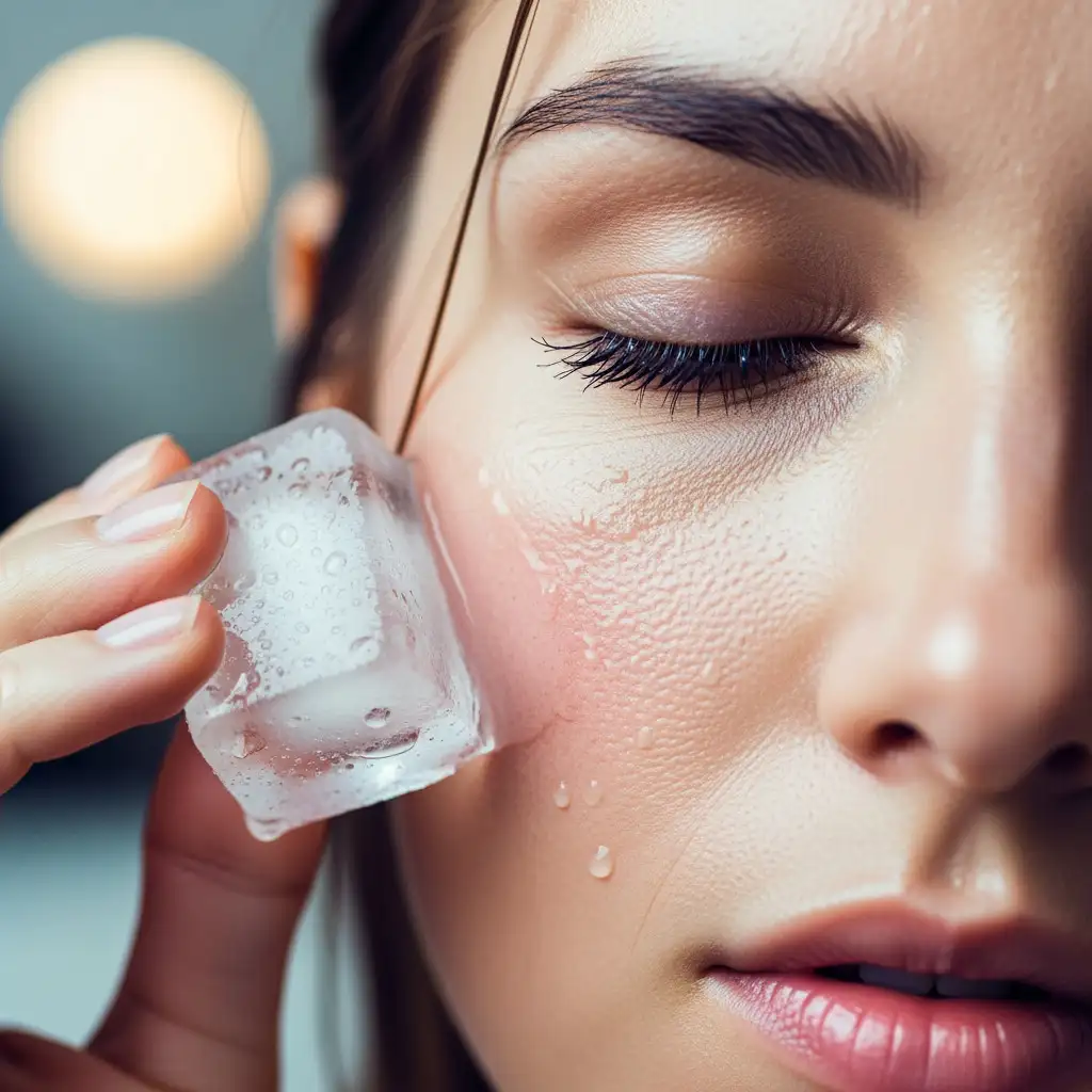 Le Secret Glacé des Stars pour un Teint Éclatant : Le Rituel du Glaçon Révélé