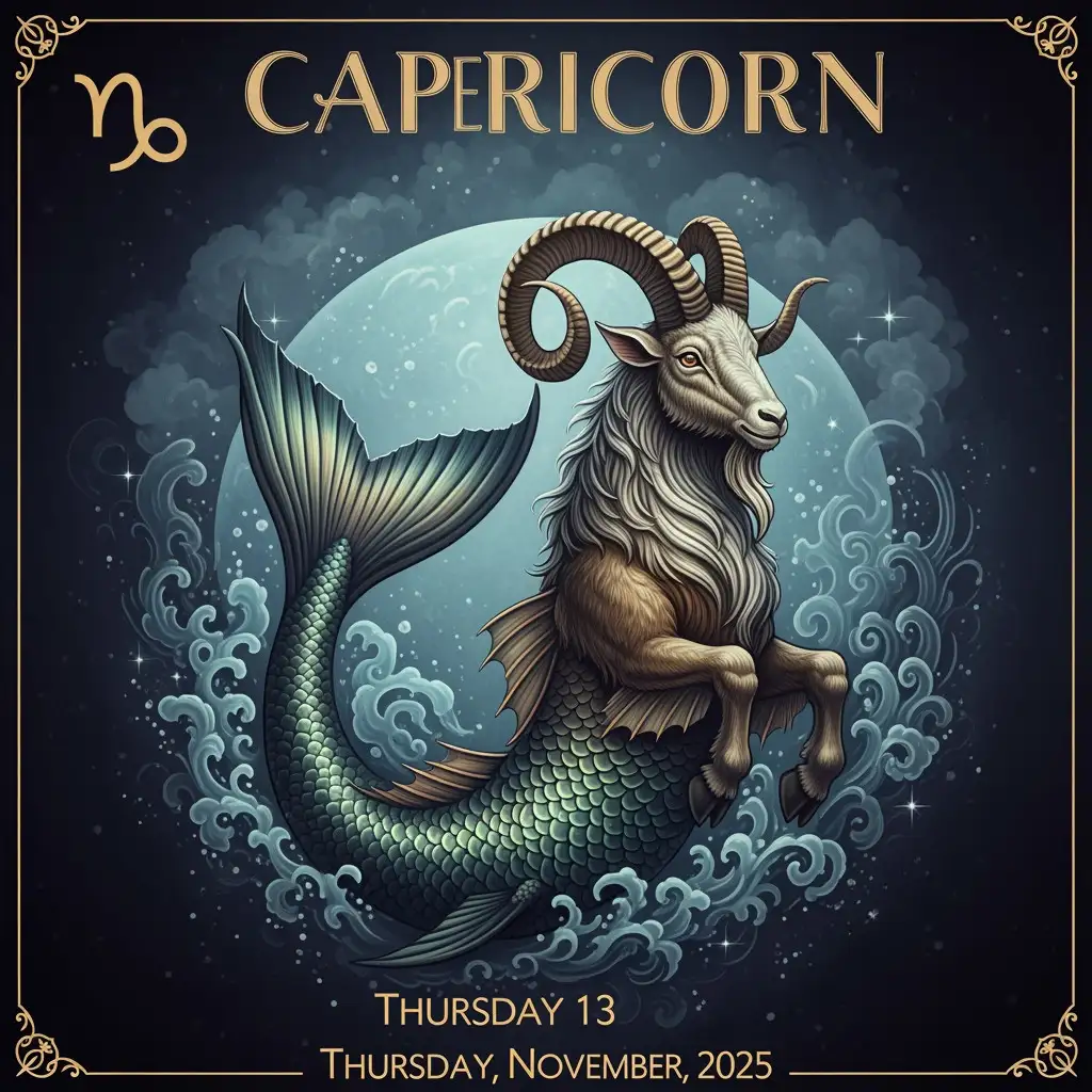 Horoscope du Capricorne pour le Jeudi 13 Novembre 2025