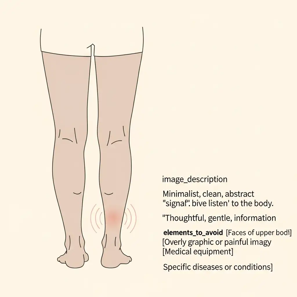 Quand vos jambes vous parlent : Comprendre et agir face aux crampes et lourdeurs