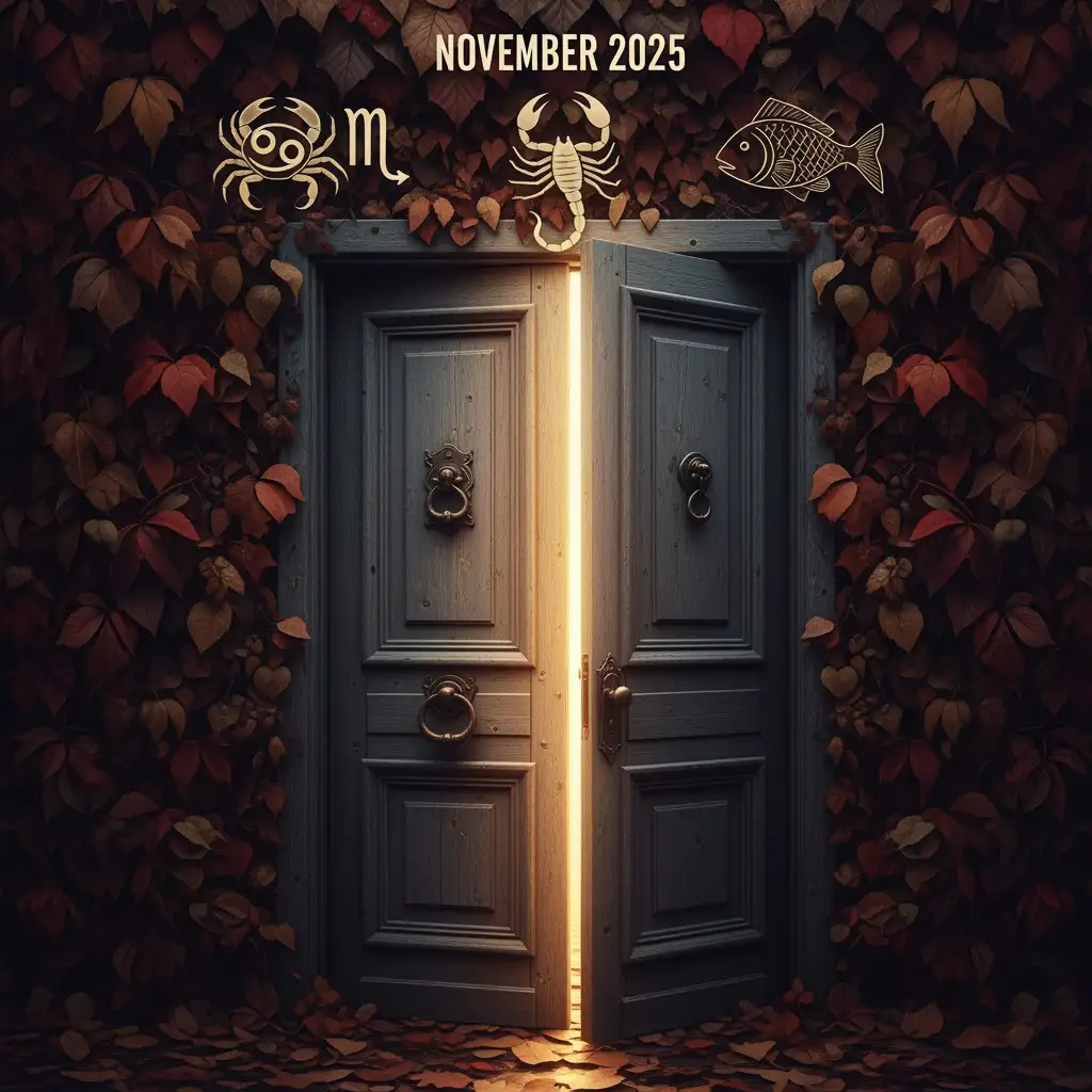 Novembre 2025 : Quand le Passé Frappe à la Porte de Trois Signes Astrologiques
