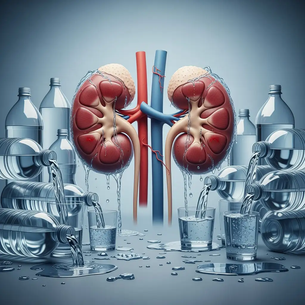 Hyperhydratation : Quand Trop Boire Devient un Danger pour Vos Reins
