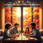 Quand l’Automne Révèle les Médiateurs du Zodiaque : Harmonie Familiale en Novembre