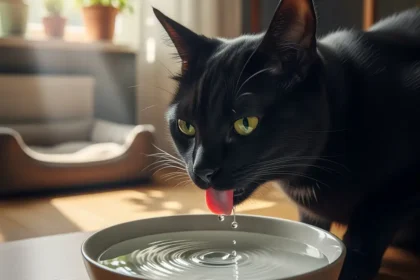 L’Importance Cruciale d’une Bonne Hydratation pour Votre Chat d’Intérieur