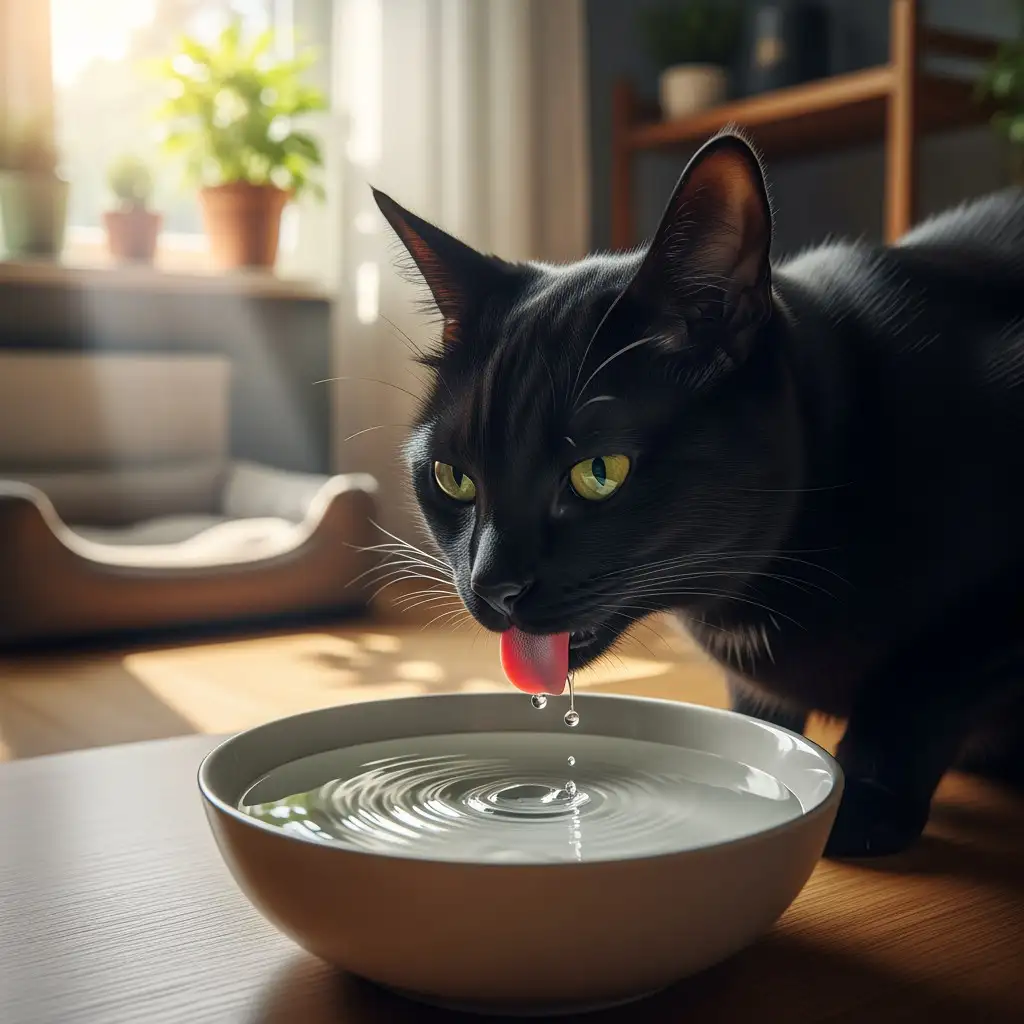 L’Importance Cruciale d’une Bonne Hydratation pour Votre Chat d’Intérieur