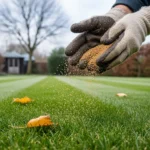 Préparer votre pelouse pour l’hiver : Le secret d’un gazon sans mauvaises herbes