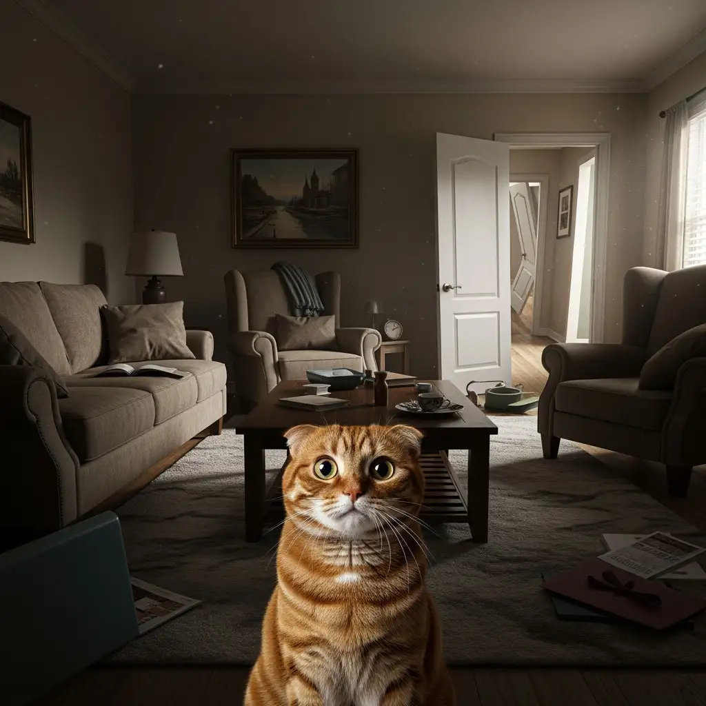 Le mystère du chat désorienté : quand nos félins se « perdent » à la maison