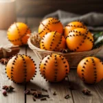 Le secret des oranges piquées : un parfum d’hiver naturel et une protection écologique 🍊