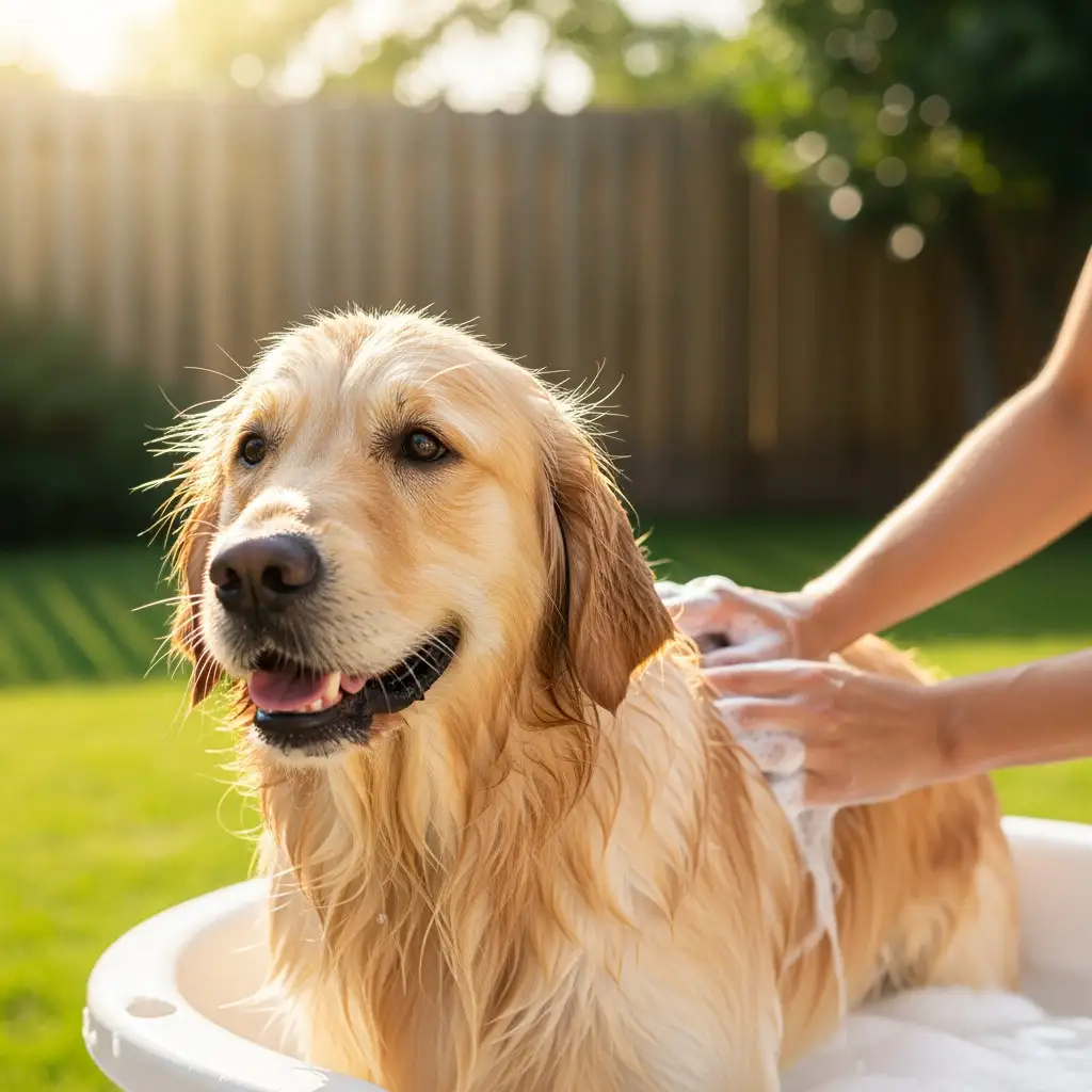 La Fréquence Idéale du Bain Canin : Entre Propreté et Protection Naturelle