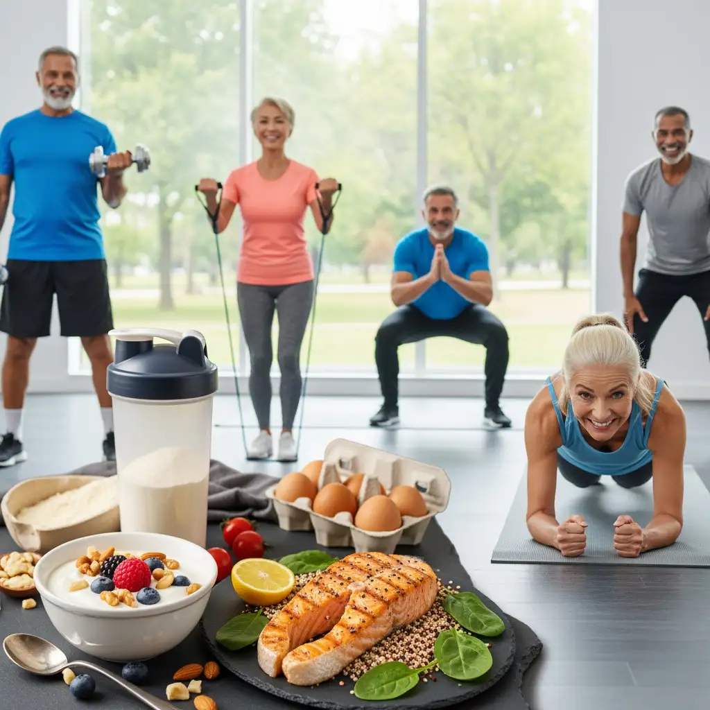 Renforcez Vos Muscles Après 50 Ans : Le Guide Essentiel des Protéines