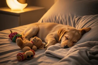 Accueillir votre chiot : Réussir la première nuit à la maison