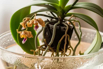 Comment sauver votre orchidée mourante : Le secret du bain d’eau tiède