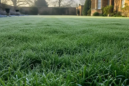 Le secret anglais pour une pelouse impeccable, même en hiver
