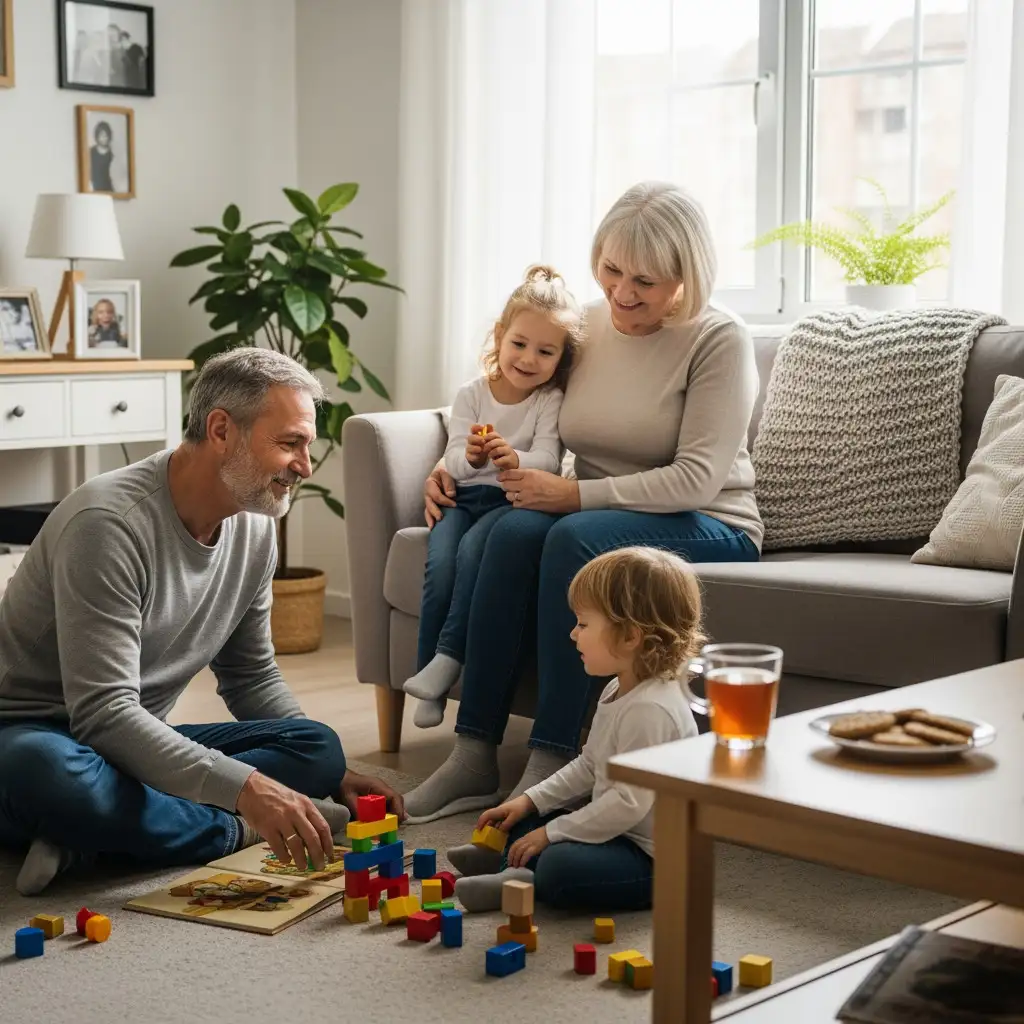 Gérer les défis des petits-enfants chez Papy et Mamie : un guide pour des retrouvailles harmonieuses