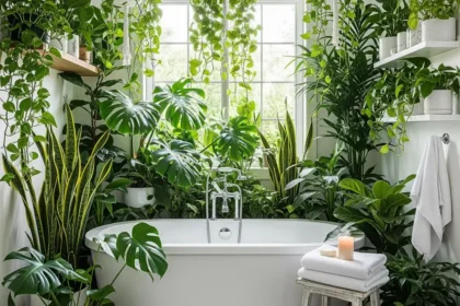 Transformez Votre Salle de Bain en Jungle Urbaine 🌿