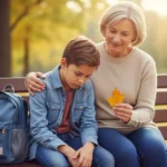 Accompagner son petit-enfant lors d’une exclusion scolaire : une opportunité inattendue