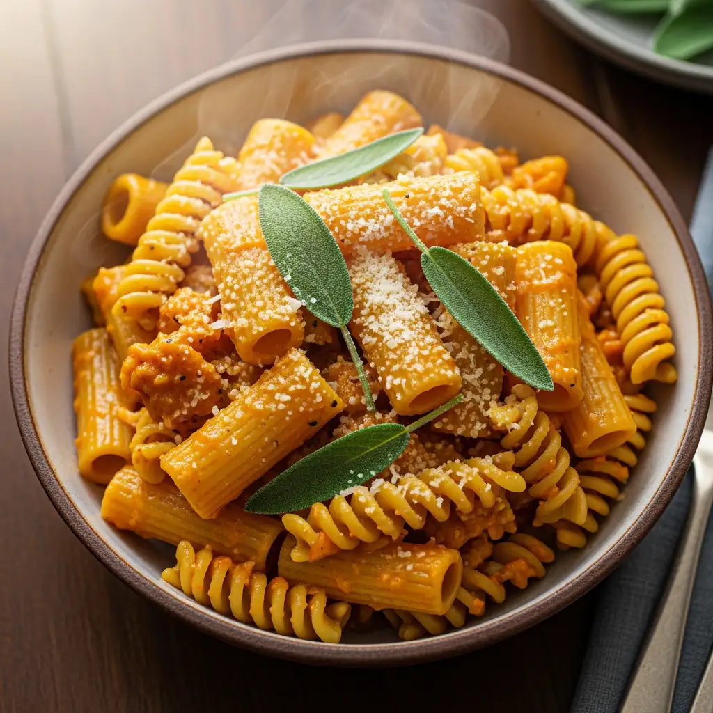 La Magie Crémeuse des Pâtes à la Butternut : Votre Plat Réconfortant de l’Hiver