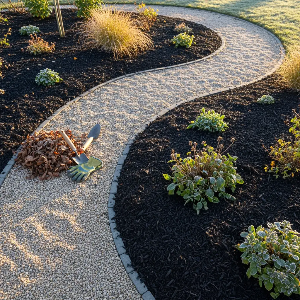 Préparer vos allées pour l’hiver : le secret d’un jardin sans mauvaises herbes