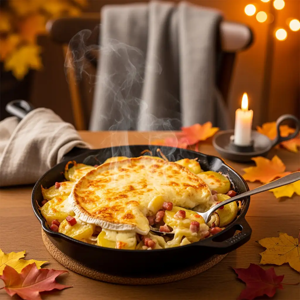 La Morbiflette Express : Le Fromage Fondu Qui Réchauffe Vos Soirées d’Automne