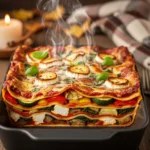 Le réconfort automnal : des lasagnes aux légumes et chèvre pour réchauffer les cœurs