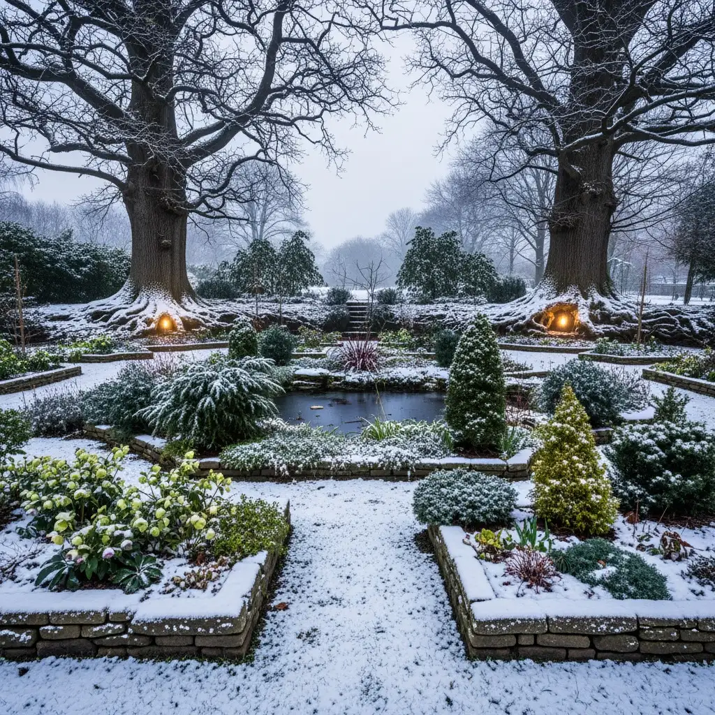 Le secret ancestral pour un jardin résilient face aux tempêtes hivernales
