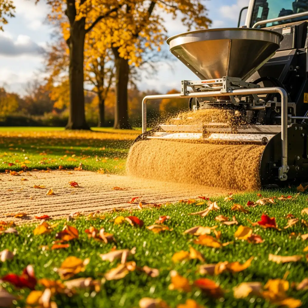 L’Art Secret du Sablage Automnal pour une Pelouse Éclatante