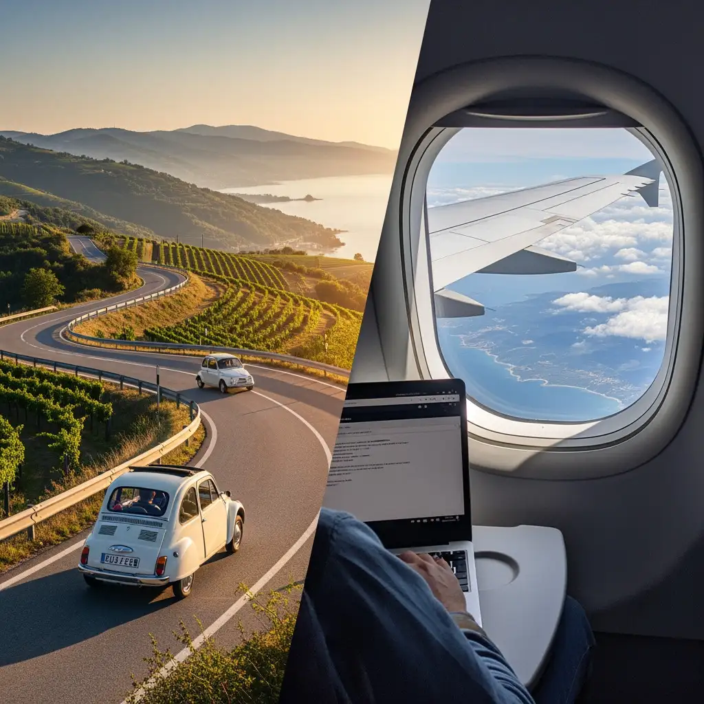 Voyager en Europe : L’Éternel Dilemme entre Voiture et Avion