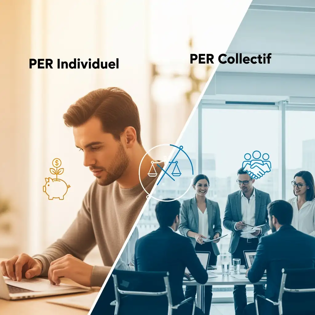 PER Individuel vs. PER Collectif : Points Communs et Différences Fiscales ⚖️