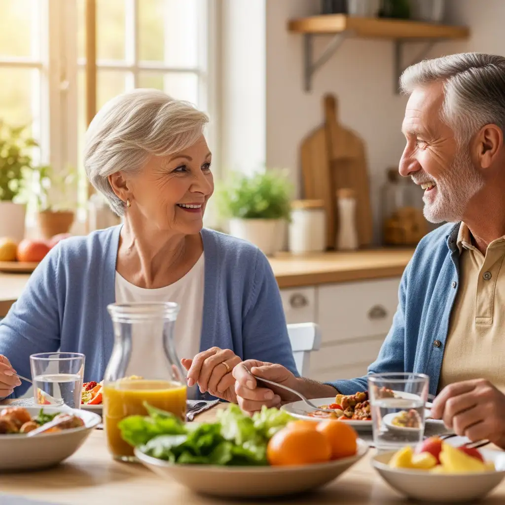 L’Art de Manger Sereinement : Stimuler l’Appétit et la Joie de Vivre chez les Seniors