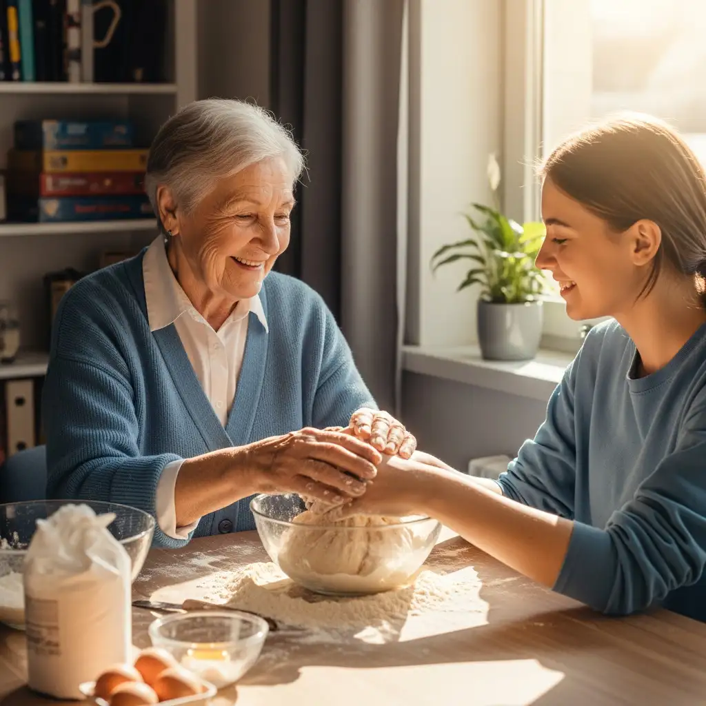 La cohabitation intergénérationnelle : un échange de bons procédés