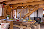 Photos de CHALET LES ARTIGUES: Location grand chalet rondin de bois 12 personnes n°5