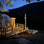 Photos de Bulle de nuit en Belledonne | Hébergement insolite sous bulle avec spa privatif en Isère dans le massif de Belledonne n°2